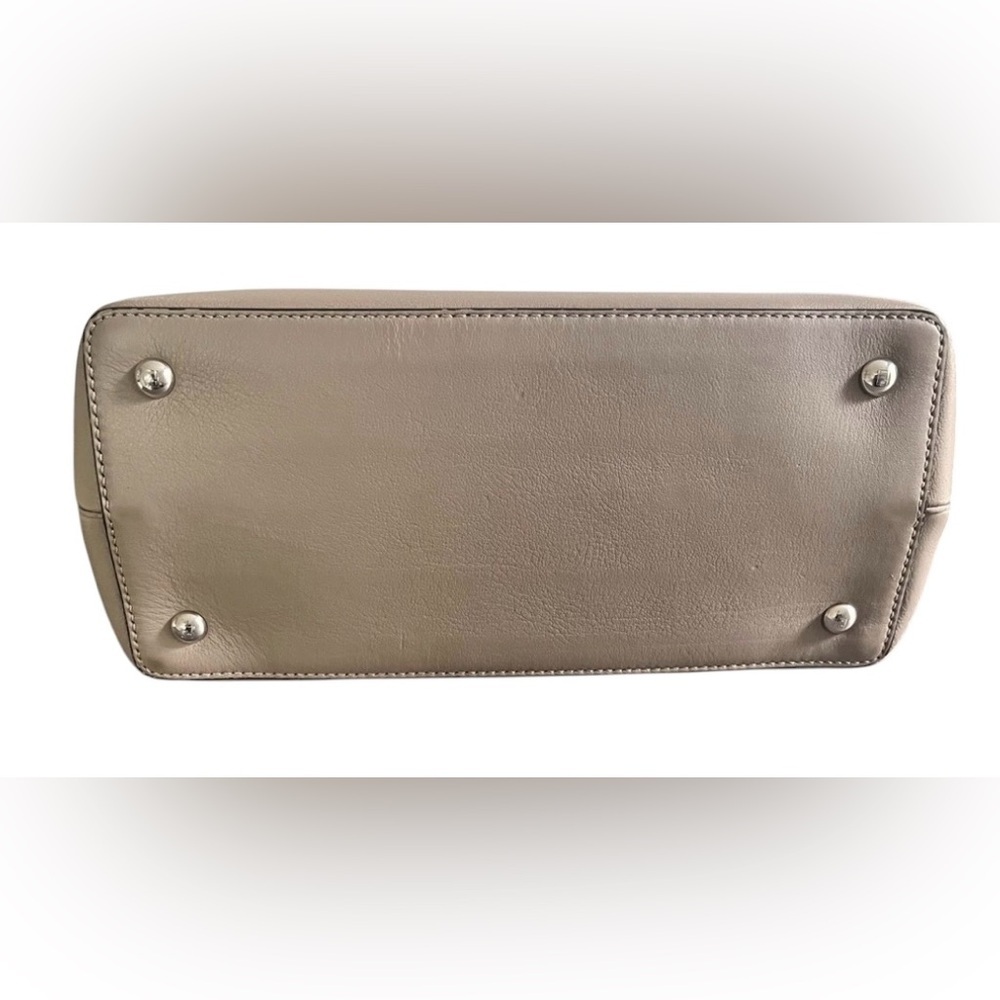 Fendi Petite 2Jours Vitello Calfskin Satchel Tortora Taupe Crossbody - Picture 8 of 16
